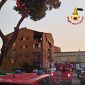 Incendio in un palazzo, evacuate 40 persone