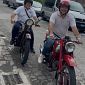 Un'invasione di Guzzi in piazza Matteotti