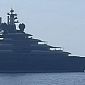 Il mega yacht del miliardario ucraino all'Elba
