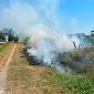 Principio di incendio domato dai Vigili del Fuoco