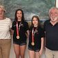 Oro per le due ballerine di latino americano